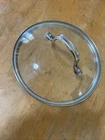 Calphalon Tempered Glass Top Lid Cool Handle 9.25" Od/ 8.5" - Vgc Used. Price: $12.88.