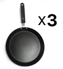 Norpro 9.5" Nonstick Breakfast Pancake Crepe Omelet Kitchen 700 (3-PACK) New. Price: $42.07.