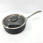 Calphalon 8782 2.5 Qt. 2.3L Saucepan With Glass Lid Toledo, Oh Usa 8.5 X 3" Used. Price: $29.99.
