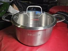 Tri-ply Stainless Steel Stock Pot, 5QT Non Stick Pots, Induction Ready Delarlo New. Price: $45.00.