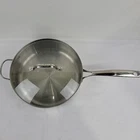 Greenpan Superior 5-QUART Stainless Steel Saute Frying Used. Price: $28.99.