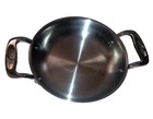 All Clad Stainless Steel 6 Inch Mini Gratin Pan Baker Double Handles 89 204-8253 Used. Price: $17.82.