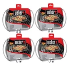 4-PACK Stainless Steel Fish Baskets Bbq Nonstick Fits All Grills 8.3X6.9 New. Price: $33.90.