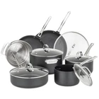 Viking Pots And Pans Set Non STICK,12 Piece Hard Anodized Kitchen Cookware New. Price: $780.00.