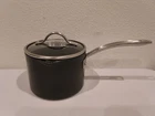 Kirkland Signature Hard Anodized 3 Qt. Saucepan With Lid Good Condition Used. Price: $24.95.