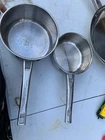 Cooking With Calphalon - Lot Of Pots Not Lids 8702 2QT & 8701 1QT Used. Price: $35.00.