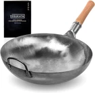 Yosukata 14 Round Bottom Carbon Steel Woks And Stir Fry Pans Unseasoned Pow New. Price: $85.99.