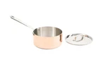 Martha Stewart 3QT Tri-ply Stainless Steel Signature Copper Low Sauce Pan W/lid New. Price: $125.00.