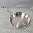 All-clad Inch Stainless Steel Tri-ply Bonded Fry Pan Skillet #521309 Used. Price: $62.95.