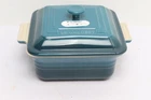 Le Creuset Stoneware Classic Square Baking Dish 23CM 3L With Lid Deep Teal. Price: $117.00.