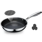 Sakamosh Nonstick 8" Frying Pans, Hybrid Ceramic Stainless Steel Pan, Small S... New. Price: $42.99.