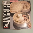Metro 10 Inch Bamboo 2-TIER Steamer Set With Lid New. Price: $25.99.