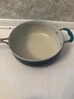 Pioneer Woman Ceramic Jumbo Pan With No Lid Classic Cooker Ombre Teal 4.5QT New Used. Price: $15.00.