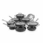 Cuisinart Chef's Classic 17-PIECE Cookware Set Black New. Price: $337.99.