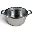 Calphalon Quart 806 Stainless Steel W/ Glass Lid 10" Qt Used. Price: $39.00.