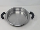 Amc Stainless Steel Cookware Sauce Saute 11" Pan Pot Double Handle- Cr 18 8021 Used. Price: $28.76.