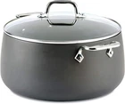 All-clad HA1 Hard Anodized Nonstick Stockpot 8 Quart Induction Oven Broiler Safe New. Price: $46.77.