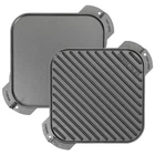 Lodge LSRG3 Cast Iron Single-burner Reversible Grill/griddle, 10.5-INCH New. Price: $55.69.