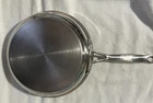 Cuisinart Model #722-20 8 IN/20CM Stainless Steel Frying Pan Skillet Used. Price: $19.99.