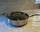 Heritage Steel / Hammer Stahl American Clad 10.5 4 Qt. Pan Lid Usa New. Price: $80.00.