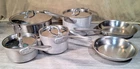 All-clad Master Chef Cookware Set (10 Nice Pcs. Pots/pans/lids) Very Clean Used. Price: $509.99.