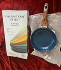 Phantom Chef 8 Inch Navy Blue Pan Nonstick Frying. Niob New. Price: $19.00.