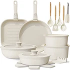 Astercook AS20222 Piece Ceramic Nonstick Cookware Set With Detachable Handles New. Price: $40.00.