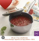 Princess House 1.75-QT./1.6L Nonstick Round Straining Saucepan 10614 New. Price: $100.00.