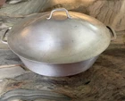 Vintage Super Maid Cookware Aluminum Roaster Pan & Lid Retro Kitchen Grandmacore Used. Price: $25.00.