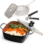 5-PIECE Copper Cookware Set Non-stick, Dishwasher & Oven Safe, Induction Ready New. Price: $63.99.