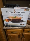 Copper Chef Xl Induction Cooktop & 11" Deep Dish Casserole Pan Fryer - Open Box New. Price: $79.00.