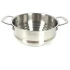 Cuisinart Stainless Steel Pasta Insert Strainer / Steamer With Handles 7116-20S Used. Price: $21.98.