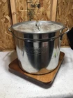 Bayou Classic 20 Quart Economy Stainless Steel Kettle Stock Pot With Domed Lid Used. Price: $39.99.