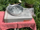New All-clad Copper Core Stainless Steel Quart Saut Pan With Lid #6406. Price: $425.00.