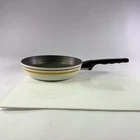 West Bend 8 Inch Frying Pan Skillet Nonstick Speckled Almond Stripe Vintage Made Used. Price: $21.79.