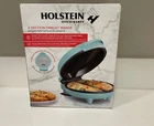 New Holstein Housewares Omelet Maker Stainless Steel 2-NON-STICK Sections. Price: $21.99.