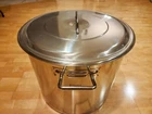 Concord S-polished Stainless Steel Stock Pot Kettle W/ Domed Lid New. Price: $199.99.