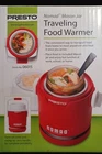 Presto Nomad Mason Jar Food Warmer 06015 Red Portable Lunch Heater New Open Box. Price: $19.99.