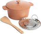 Goodful All-in-one Dutch Oven Pot 4.7-QUART Terracotta Brand New Sealed Nib. Price: $69.99.