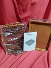 Copper Chef Bacon Crisper Pan Set 4 Piece Oven Air Fryer Baking Sheet Combo New. Price: $24.50.