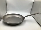 Mauviel M'steel Black Carbon Natural Nonstick Frying Pan W/ Iron Handle, 12.6-IN New. Price: $84.71.