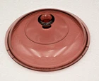 Corning Pyrex Casserole Round Glass Replacement Lid 1.5-C Visions Cranberry Used. Price: $8.28.