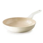 Pricusis Nonstick Ceramic Frying Pan, 8/10 Skillet Inch, Coconut White New. Price: $42.36.
