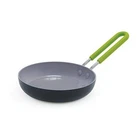 Greenpan Mini Healthy Ceramic Nonstick, Round Egg Pan, 5", Gray New. Price: $30.89.