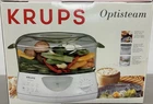 Krups Optisteam Model 649 13 Cup Food Steamer White - New In Box. Price: $50.00.