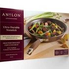 Anolon Nonstick Fry Pan Set Bronze Hard Anodized Cookware New. Price: $45.99.