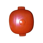 Kitchenaid 4 Quart, 3.8L, Enameled, Red Cast Iron Dutch Oven, Cooking Pot Used. Price: $77.39.