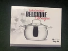 Belgique Tools Of The Trade Classique Stainless 3 Qt Soup Pot W/glass Lid New!. Price: $52.00.