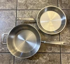 Cookware Clad 10IN Frying Pan & 5 Qt Saucier Pot Made-in Italy (no Lid) Used. Price: $169.99.