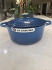 New Creuset Signature 26 5-1/2 Quart & Lid Marseille W/box Made In France. Price: $548.99.
